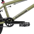 SUB_2022CompleteBikes_Tiro18_SatinArmyGreen_SprocketAndPedal_WEB_SQUARE